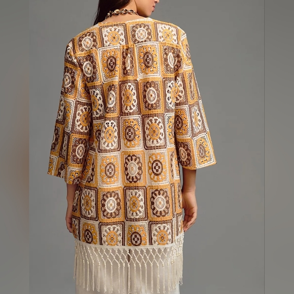 NWT ANTHRO | Crochet Tunic - Picture 3 of 4